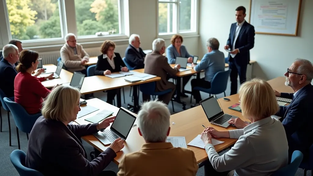 Group learning session
