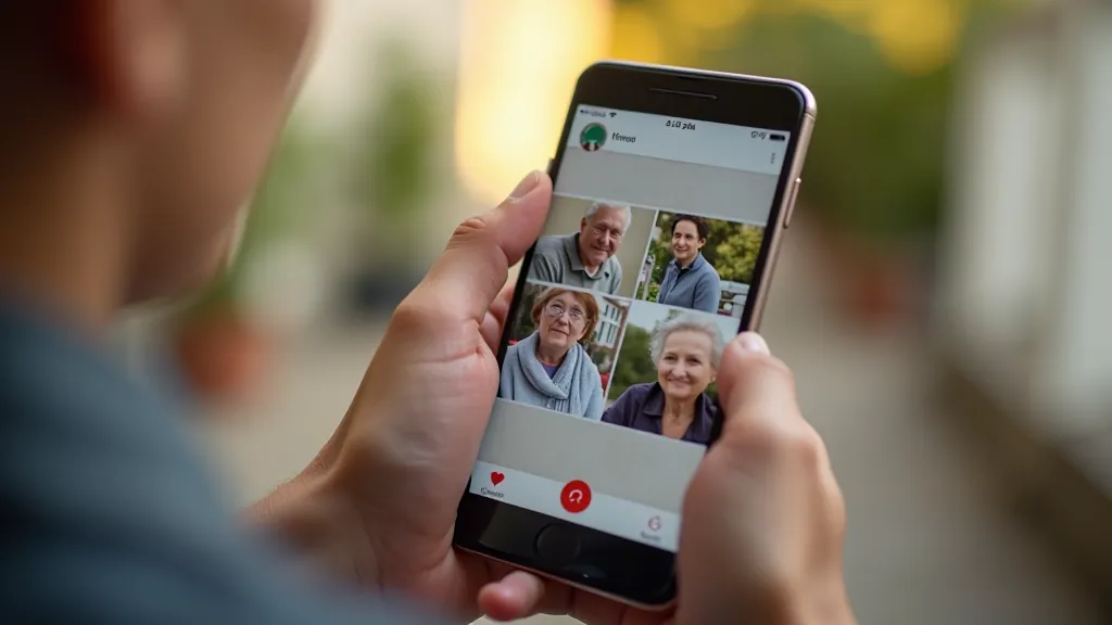 Smartphone gallery view showing multiple photos selected with blue checkmarks, selection counter showing 5 photos selected
